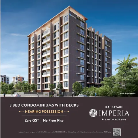 3 BHK Kalpataru Imperia in Santacruz West, photo 2