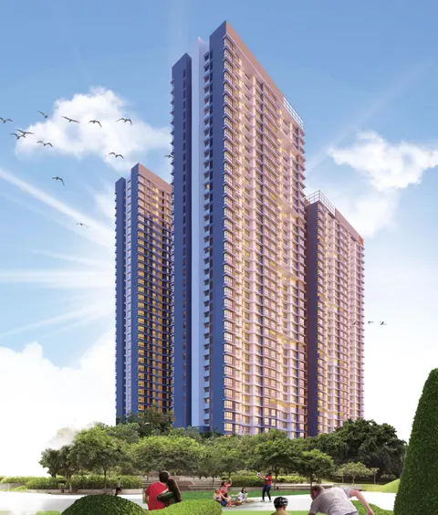 2 BHK UK Luxecity - Tower A