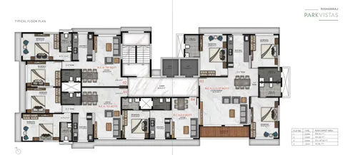 2 BHK Rishabhraj Park Vistas in Borivali West, photo 2