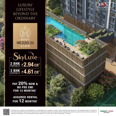 Dosti Mezzo 22 by Dosti Realty Ltd
