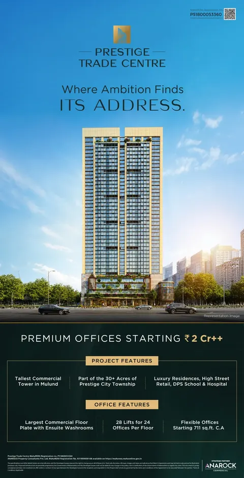 Prestige Trade Centre in Mulund East