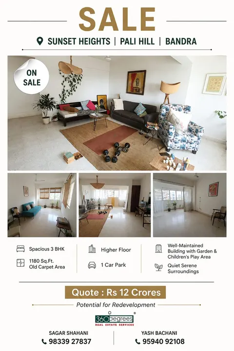 3 BHK Sunset Heights in Bandra West, photo 1