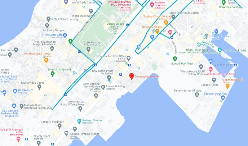 Connaught Mansion — Colaba