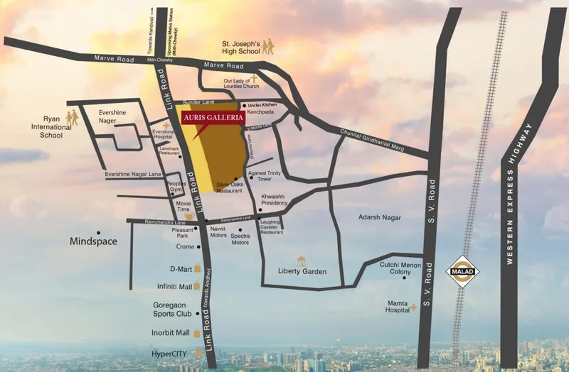 Auris Galleria — Malad West (2)