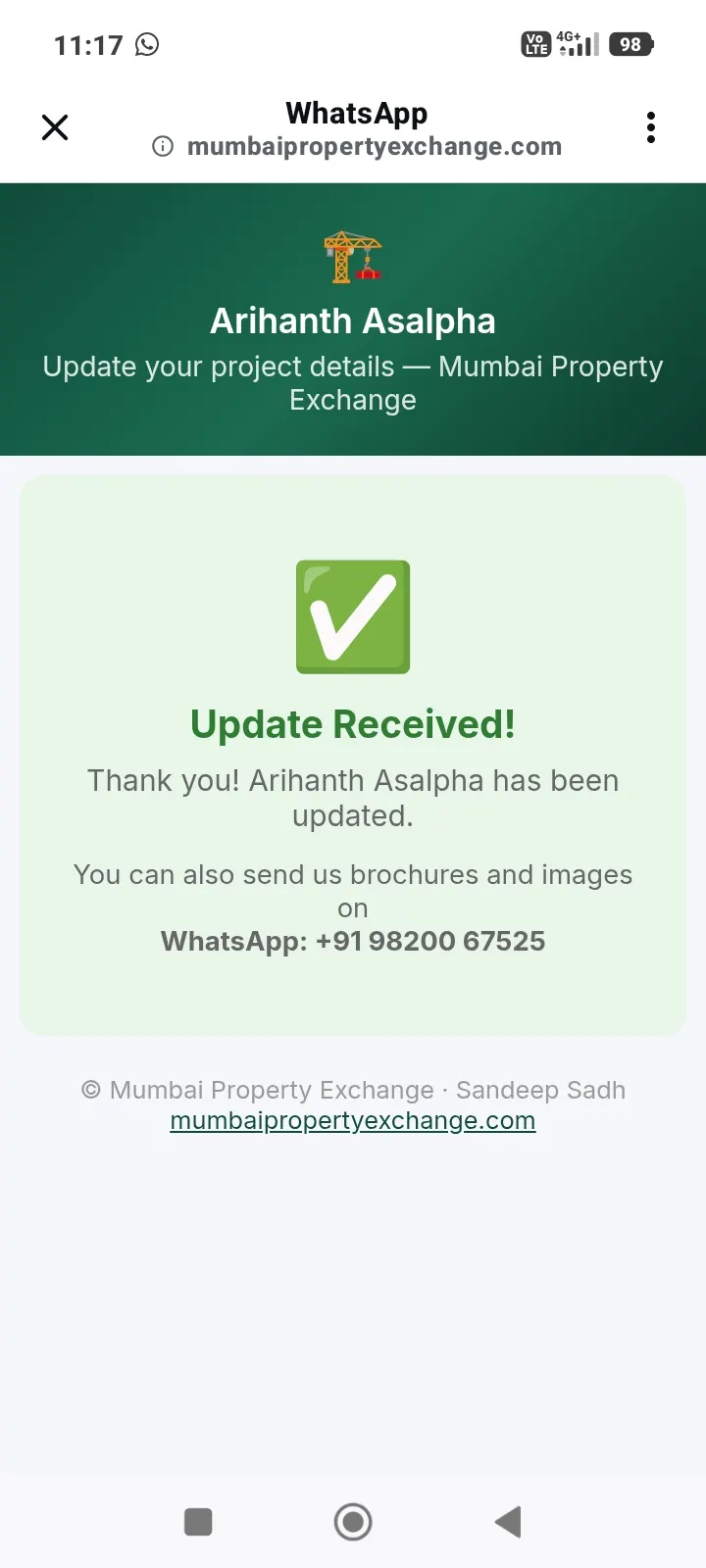 Arihanth Asalpha — Ghatkopar West