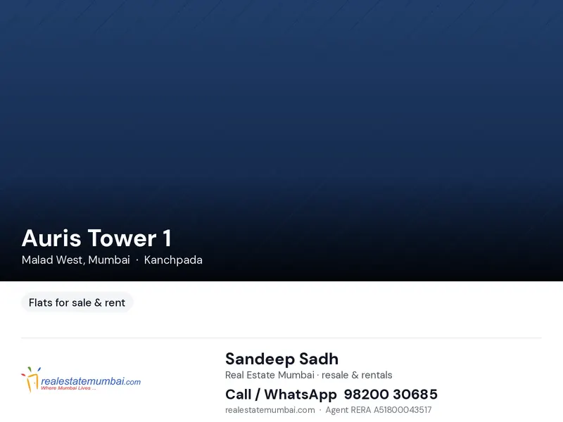Auris Tower 1 — Malad West (1)