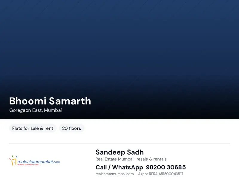 Bhoomi Samarth — Goregaon East (1)