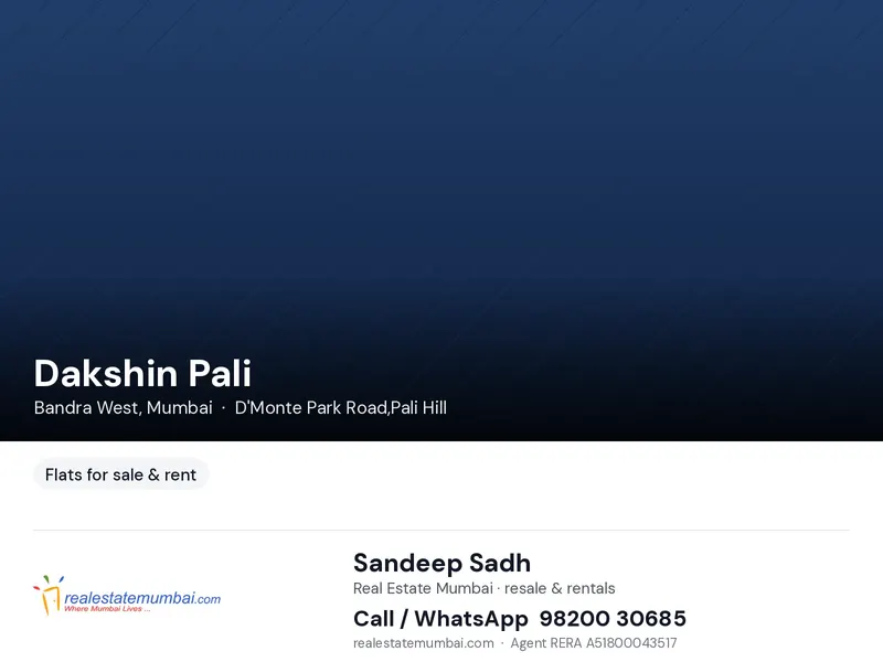 Dakshin Pali — Bandra West (1)