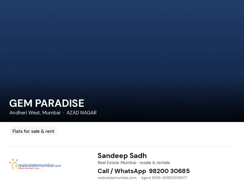 GEM PARADISE — Andheri West (1)