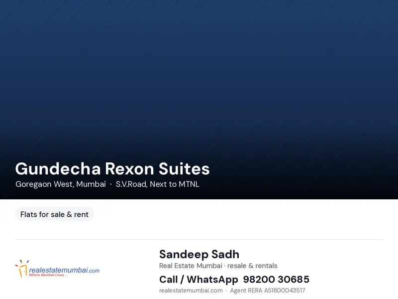 Gundecha Rexon Suites — Goregaon West (1)