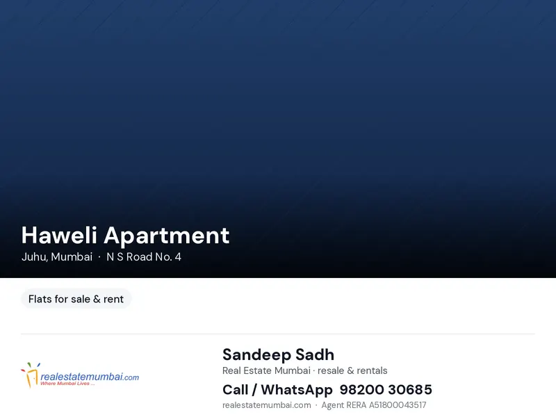 Haweli Apartment — Juhu (1)