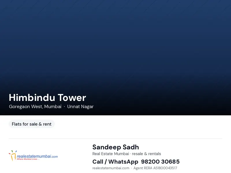 Himbindu Tower — Goregaon West (1)