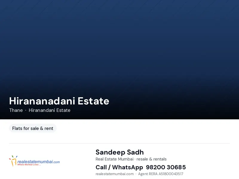 Hirananadani Estate — Thane (1)