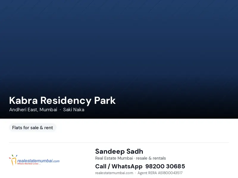 Kabra Residency Park — Andheri East (1)