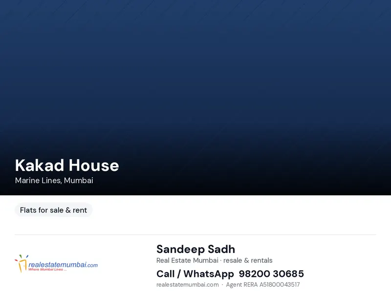 Kakad House — Marine Lines (1)