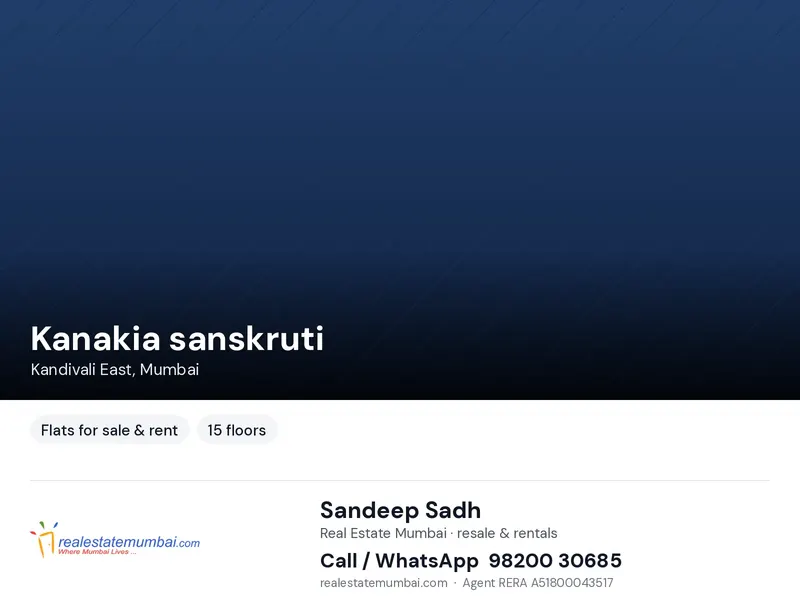 Kanakia sanskruti — Kandivali East (1)