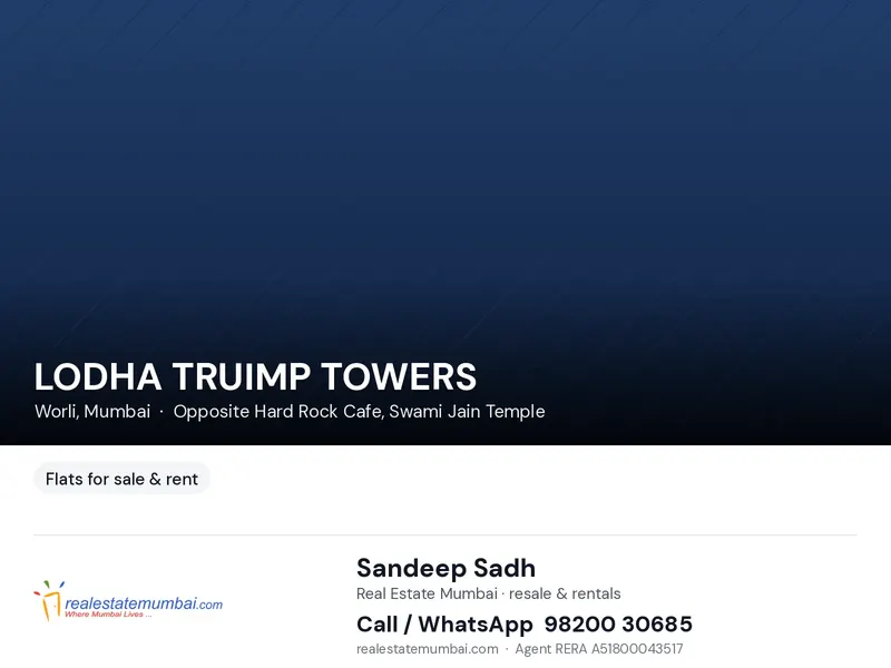 LODHA TRUIMP TOWERS — Worli (1)