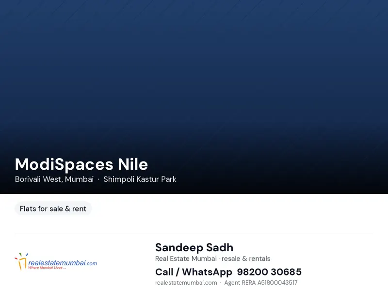 ModiSpaces Nile — Borivali West (1)