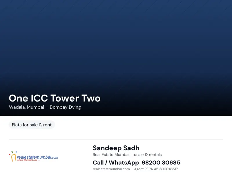 One ICC Tower Two — Wadala (1)