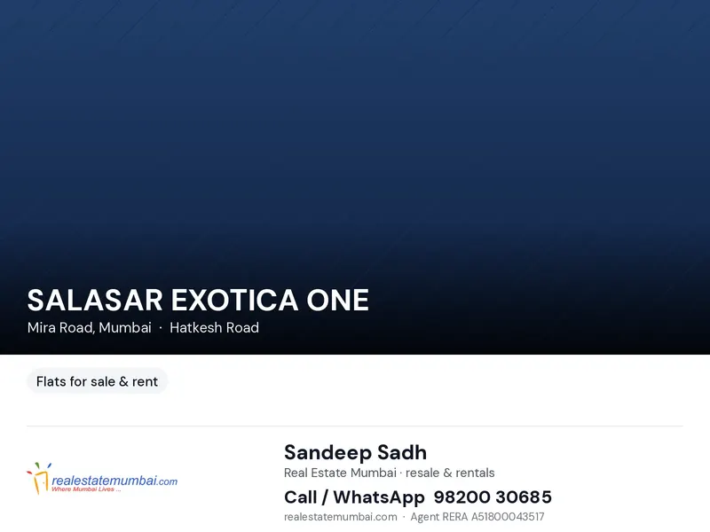 SALASAR EXOTICA ONE — Mira Road (1)