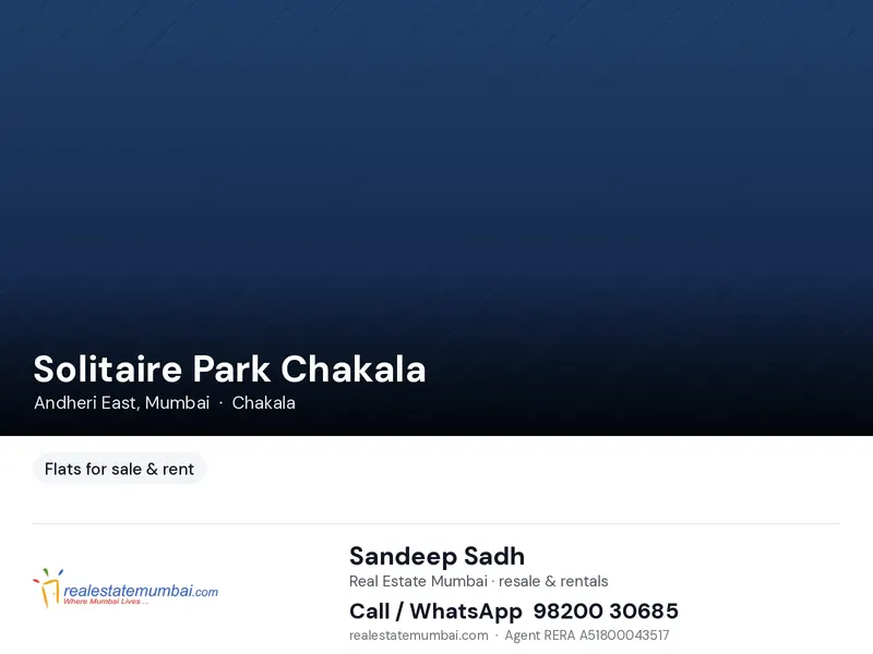 Solitaire Park Chakala — Andheri East (1)