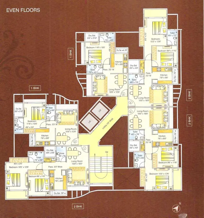 Ajmera Onyx — Kalyan