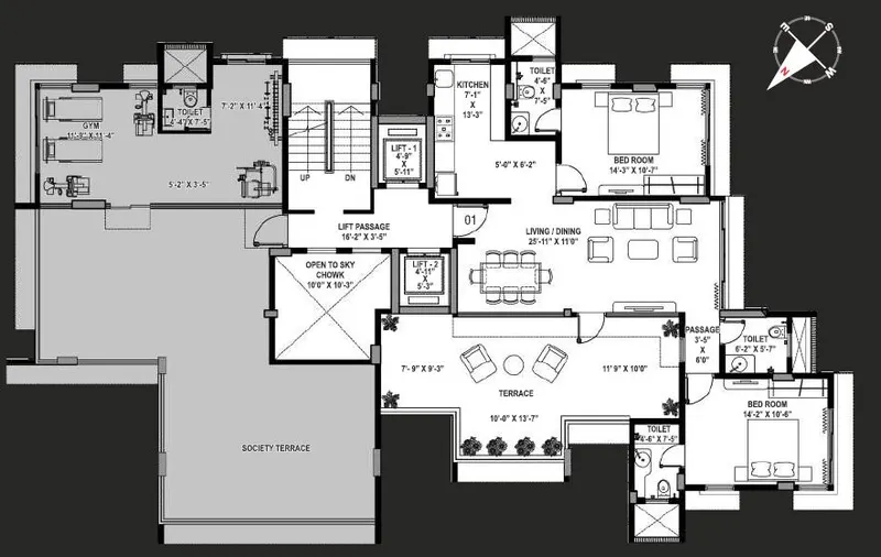 Bharat Apartment — Ghatkopar East