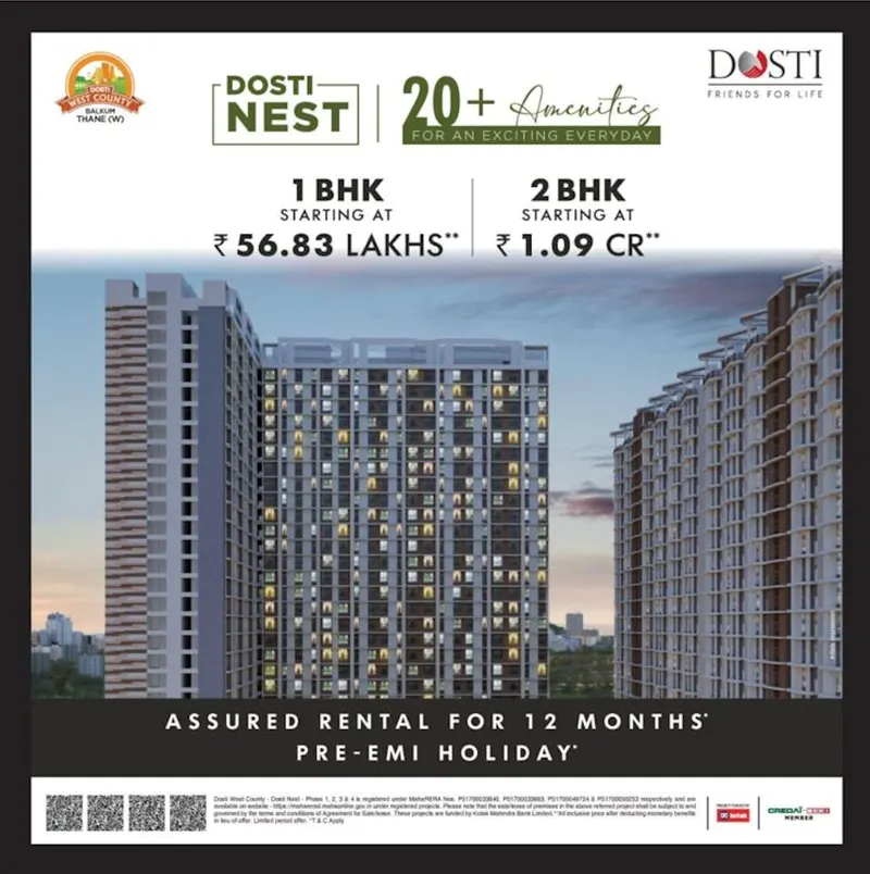 Dosti West County Heron — Thane West