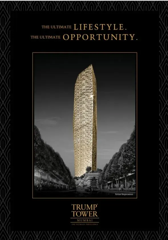Building reference photo · Lodha Trump Towers, Worli · 1