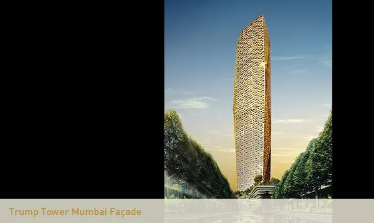 Building reference photo · Lodha Trump Towers, Worli · 2